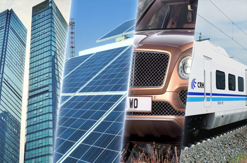 Refined product application areas